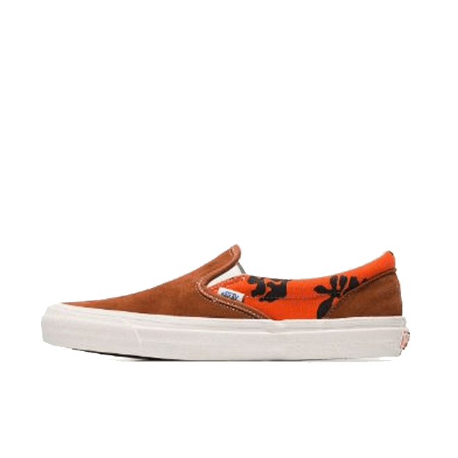 Vans x Modernica OG Classic Slip-On LX Leather Brown VN0A45JKVQJ1