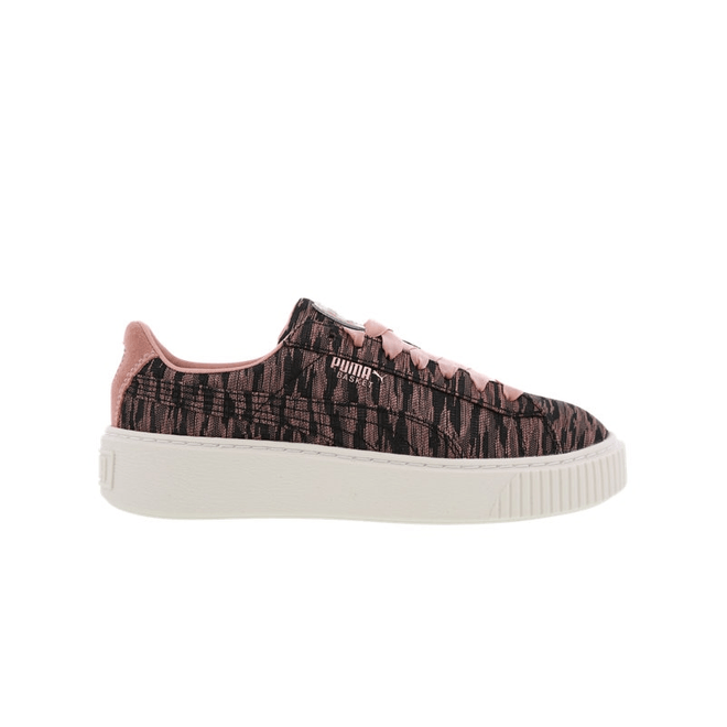 Puma Basket Platform Velvet Rose 364092 03