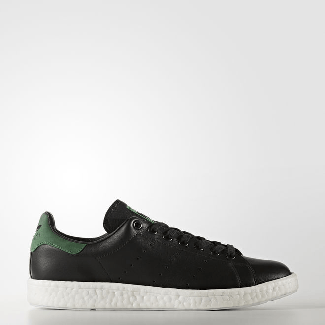 adidas Stan Smith Boost (Core Black / Core Black / Green) BB0009