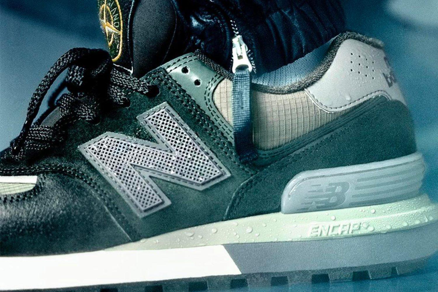 Stone Island releases two new colorways for the New Balance 574