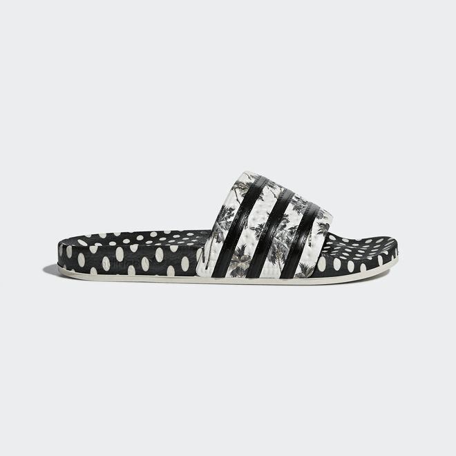 adidas Adilette Supplier Color Black-White (W)