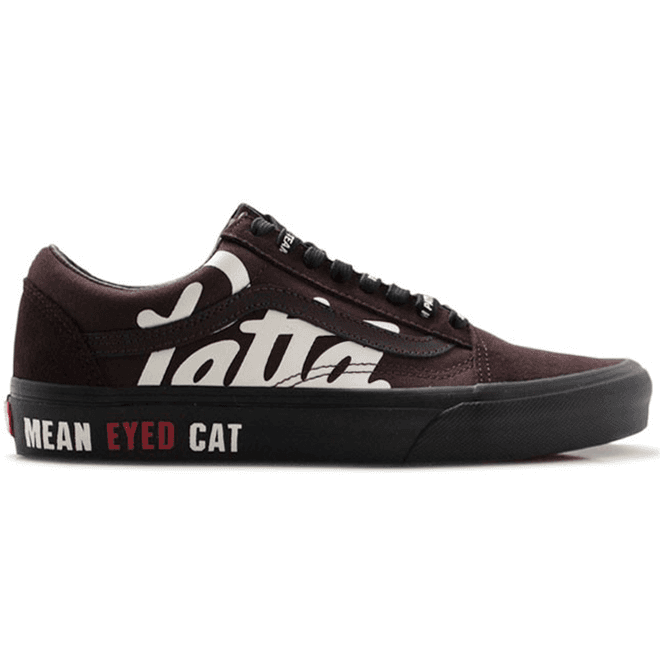 Vans Old Skool Patta Mean Eyed Cat Coffee