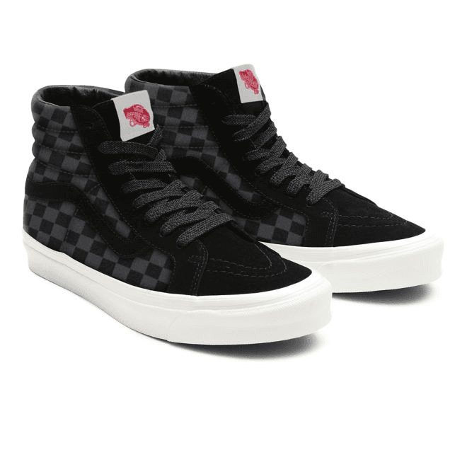 VANS Gepersonaliseerde Checkerboard Sk8-hi