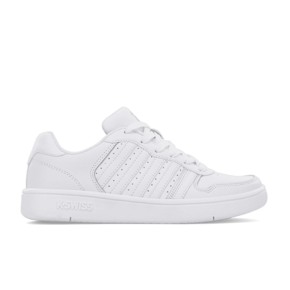 K-SWISS MENS COURT PALISADES WHITE/GRAY