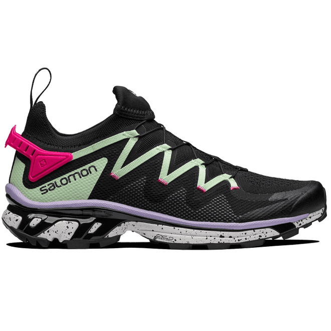 Salomon XT-Rush Black Patina Green Pink