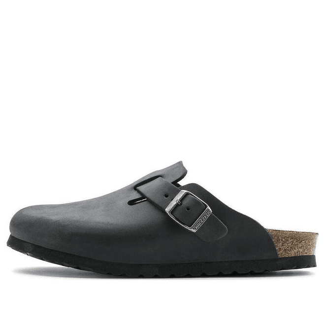 Birkenstock Boston Oiled Leather Black