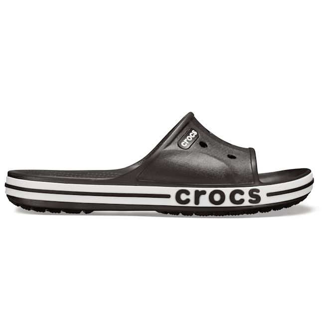 Crocs Bayaband Slides Black / White