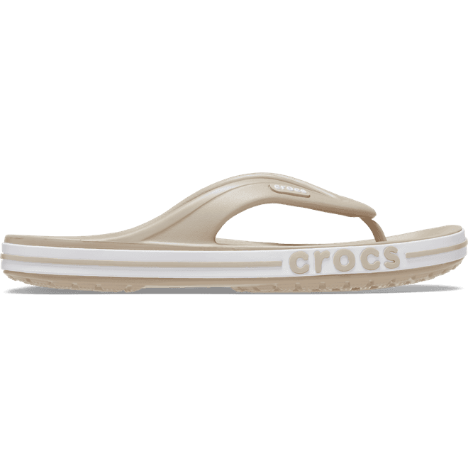 Crocs Unisex Bayaband Flips Cobblestone