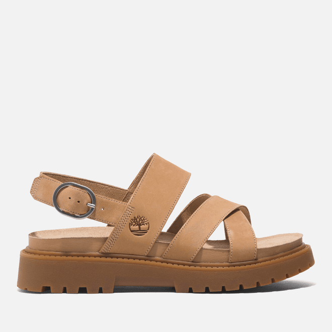 Timberland Women's Clairemont Way Cross Strap Sandals