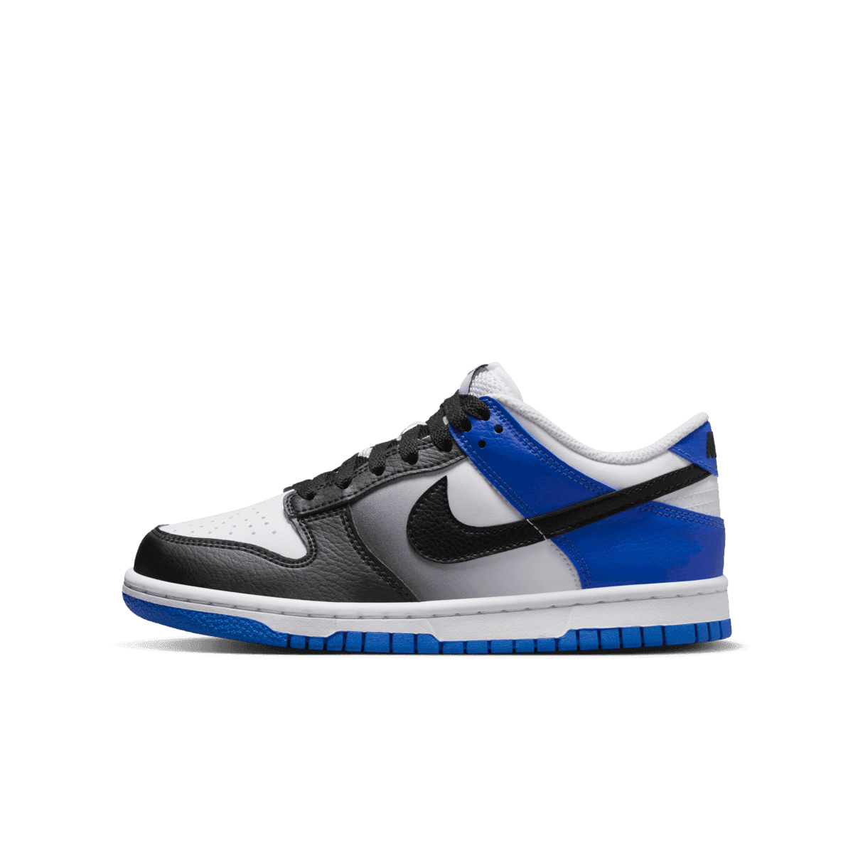 Nike Dunk Low GS 'Black & Royal Gradient'