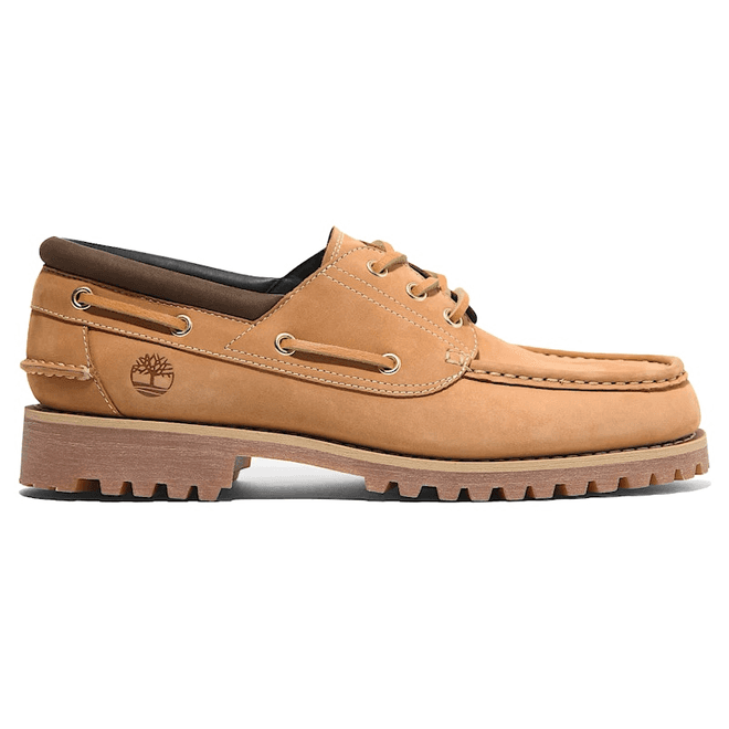 Timberland 3-Eye Lug Handsewn Boat Shoe Wheat