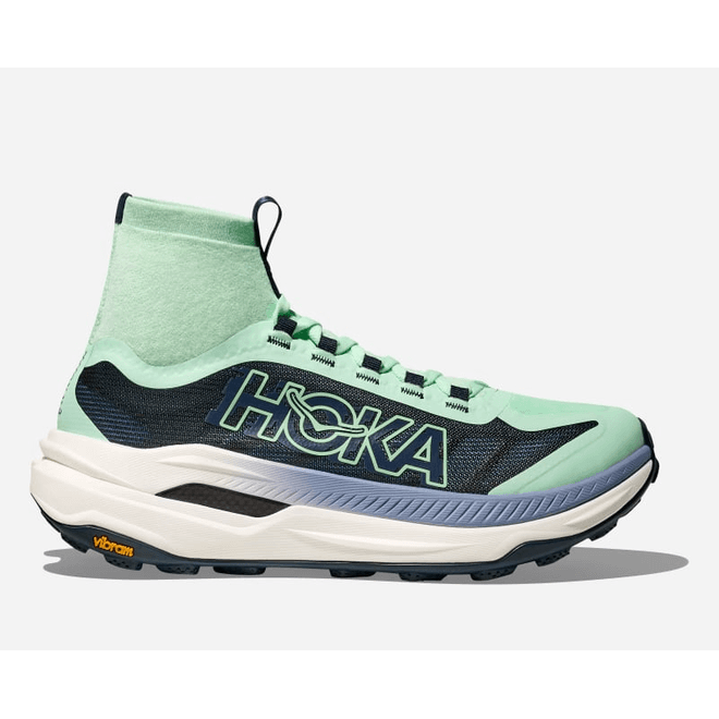 HOKA Tecton X 3 Trail Mint Fluorite