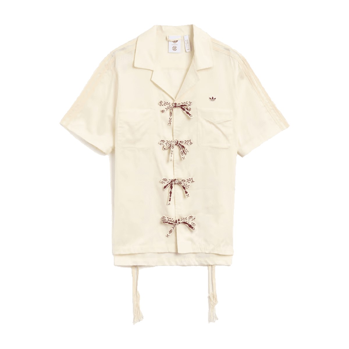 CLOT x adidas Bowling Shirt 'Crew White'