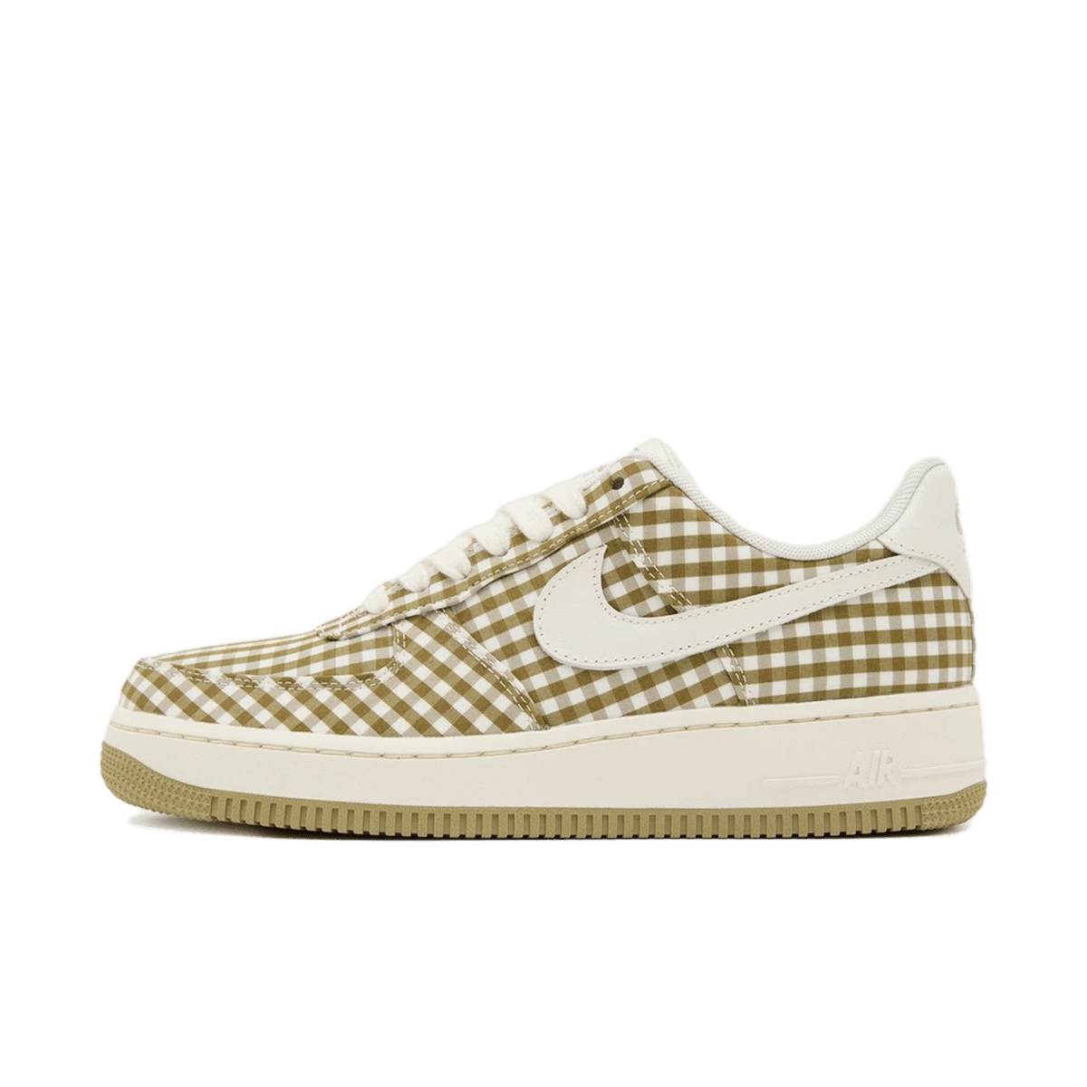 Nike Air Force 1 WMNS 'Brown Gingham'