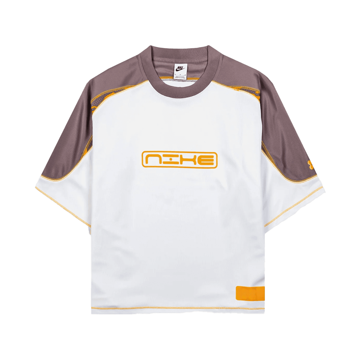 Nike Project F.R.O.G. Short-Sleeve Top 'White & Taupe'