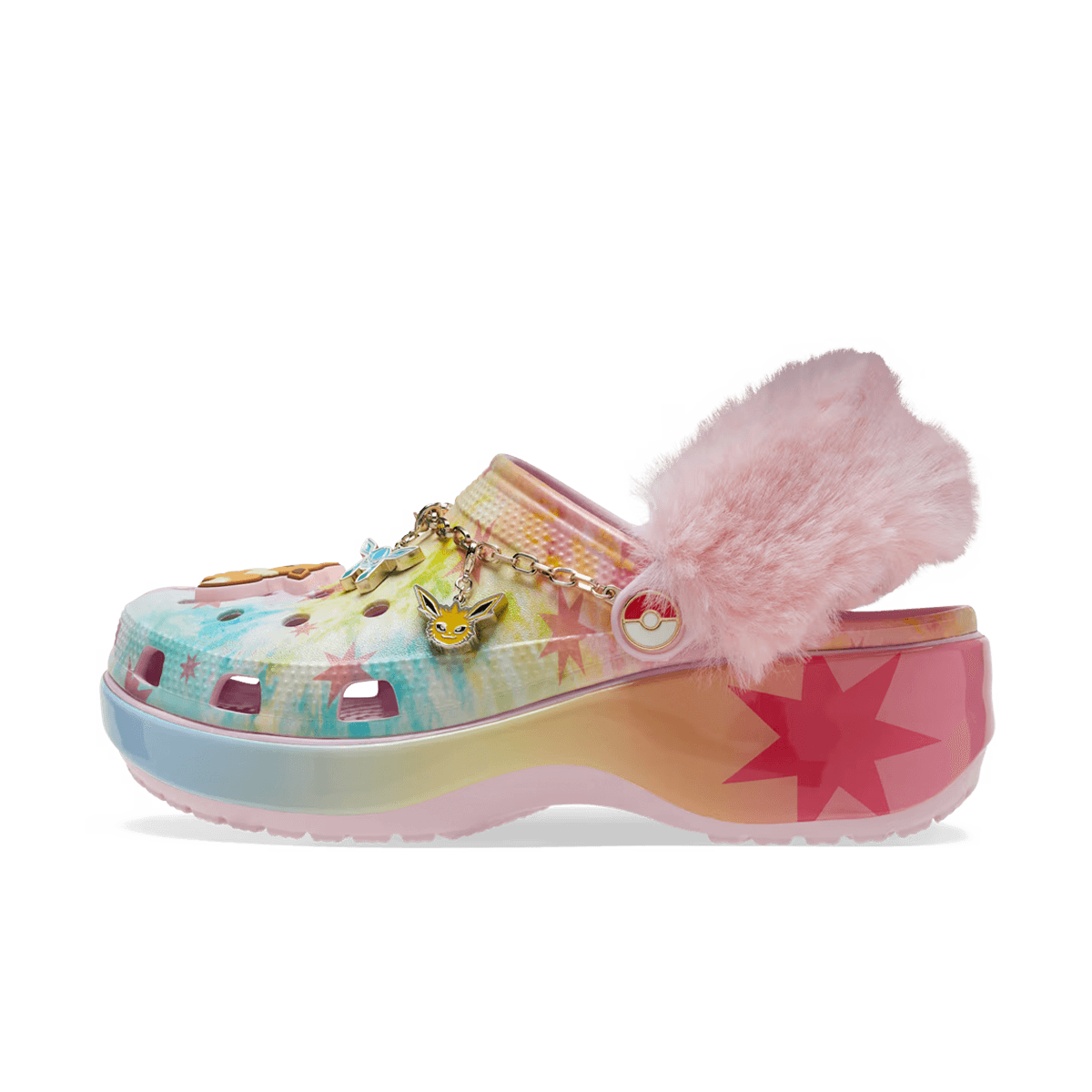 Pokémon x Crocs Classic Platform Clog 'Eevee'