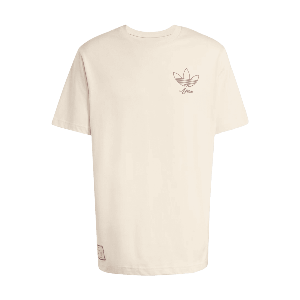 adidas Ajax Terrace Icons Graphic T-shirt 'Halo Ivory'