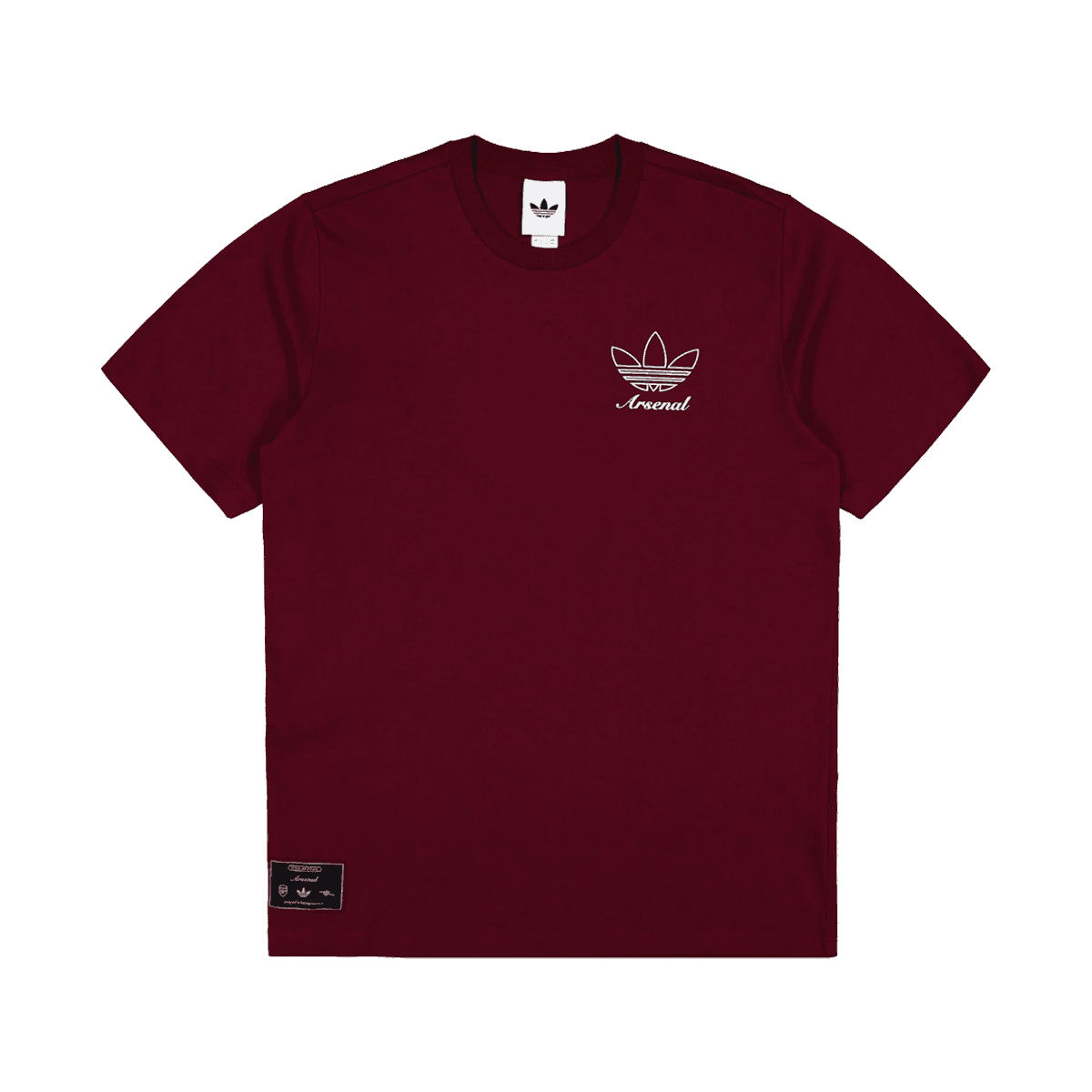 adidas Arsenal FC Terrace Icon Graphic Tee 'Burgundy'