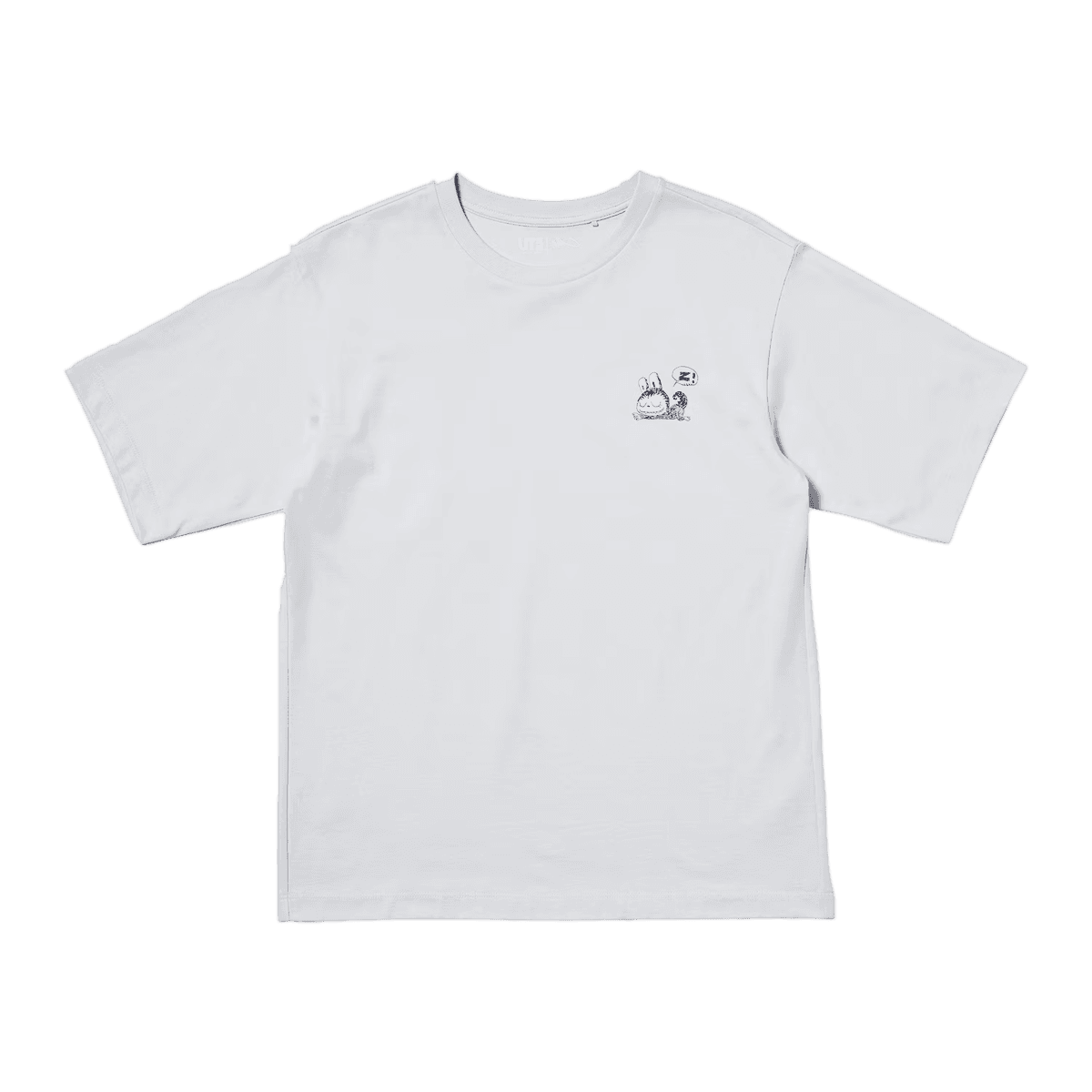 Labubu x UNIQLO Pop Mart UT T-Shirt 'Light Grey'