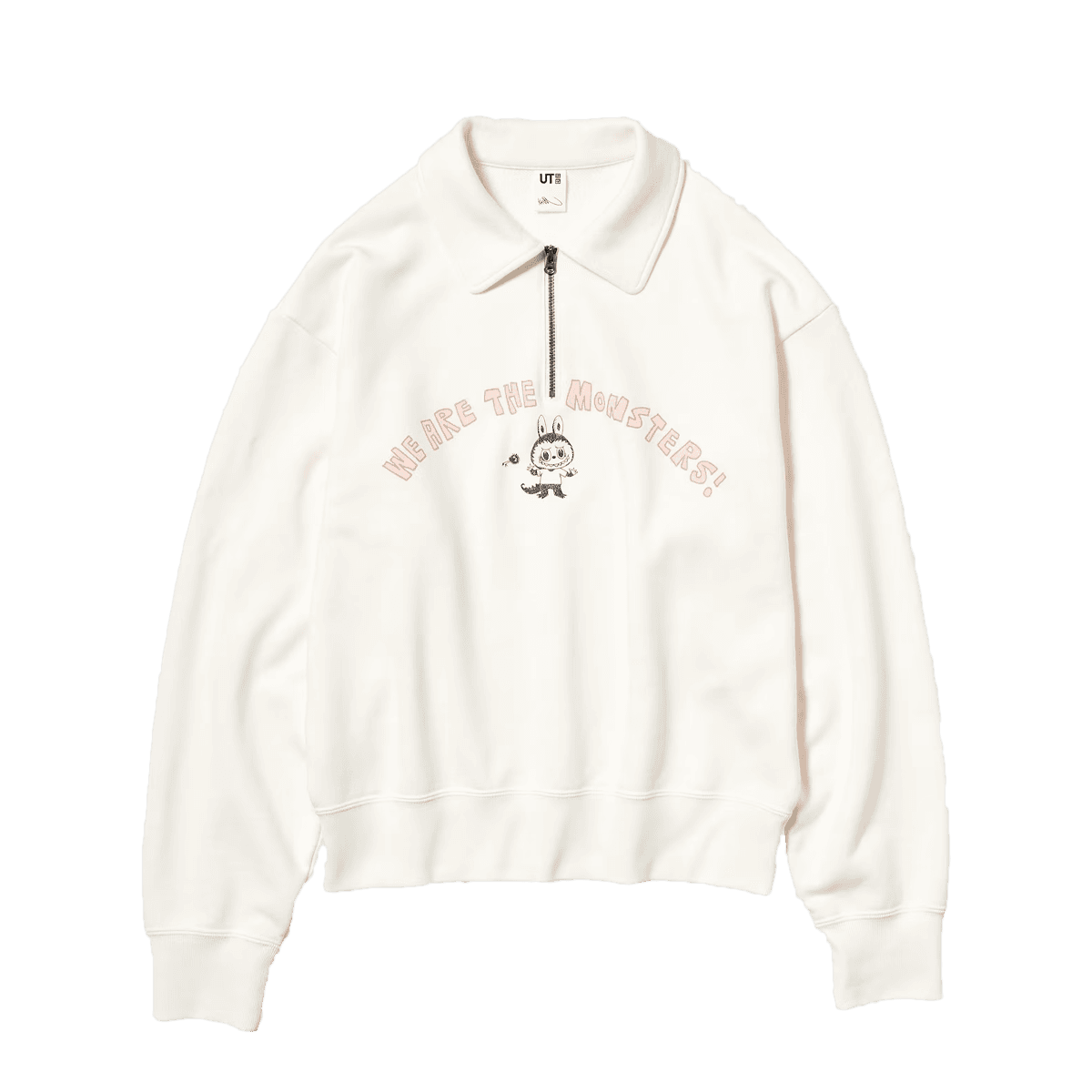 Labubu x Uniqlo Pop Mart UT Half-Zip Sweatshirt