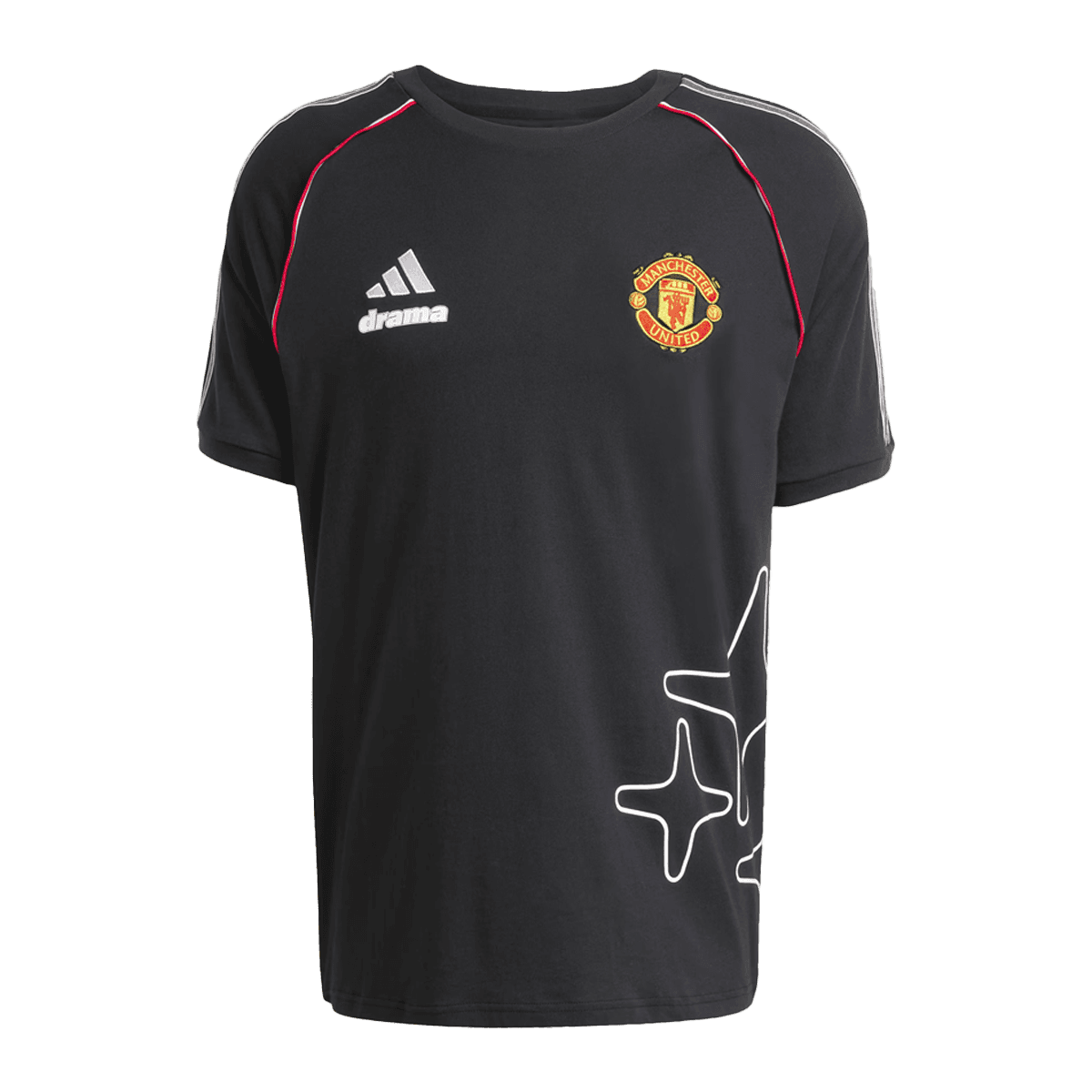 Drama Call x adidas Manchester United Tee 'Black'