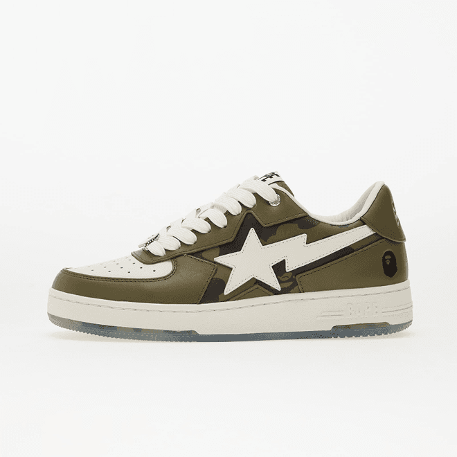 A BATHING APE Bape Sta Icon 2 M2 Olivedrab