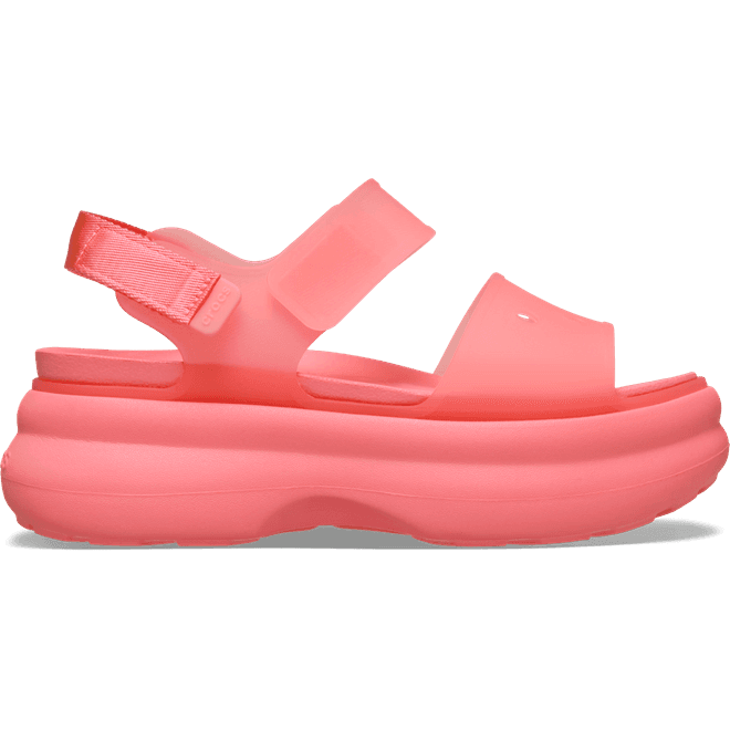 Crocs Women Soho Frosted Y Strap Sandals Guava