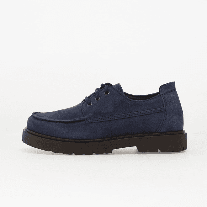 Birkenstock Highwood Moc Lace Low Suede Leather New Navy