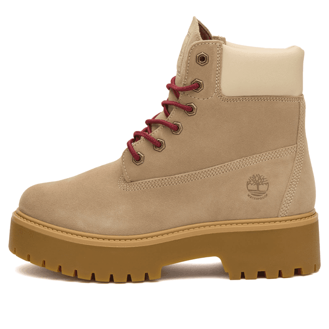 Timberland Women's 6" Waterproof Boot Taupe Suede