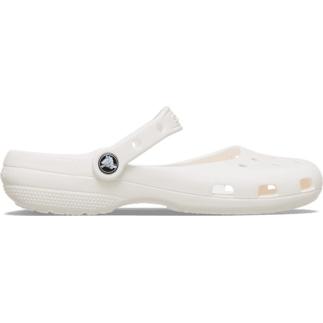 Crocs Women Classic Ballet Flats Chalk