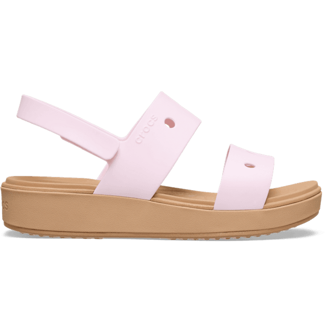 Crocs Kids Brooklyn Sandals Pink Milk/Cashew