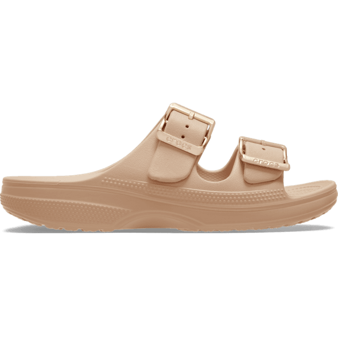 Crocs Metallic Buckle Saturday Sandal Blush