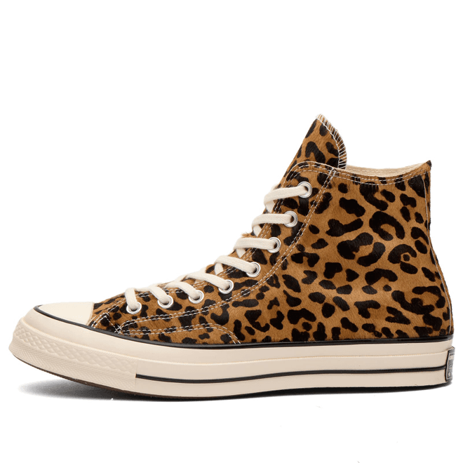 Converse Chuck Taylor 1970s Leopard Pony Hair Hi