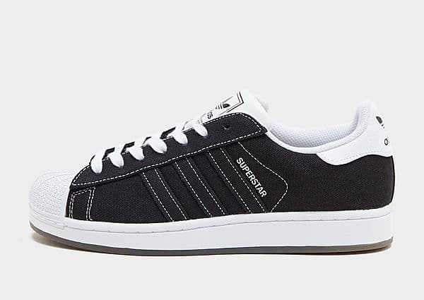 adidas Originals Superstar Ii Canvas 'Black'