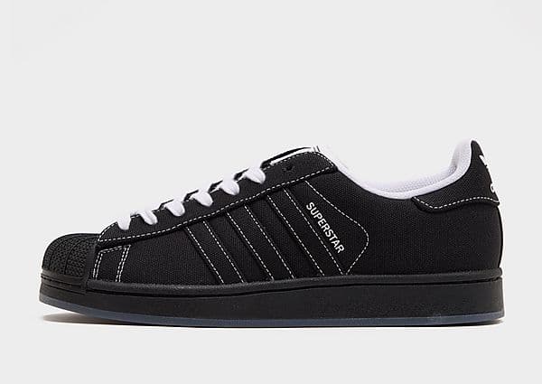 adidas Originals Superstar Ii Canvas 'Black'