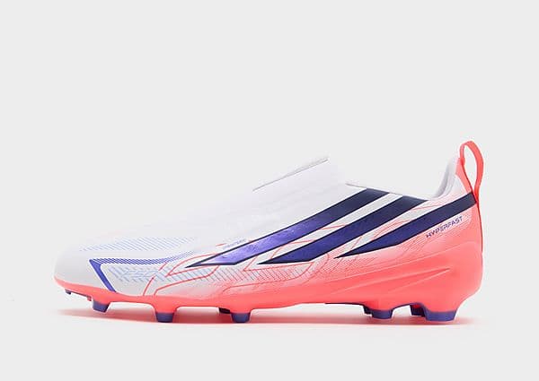 adidas F50 Hyperfast League Laceless Fg Junior 'White'