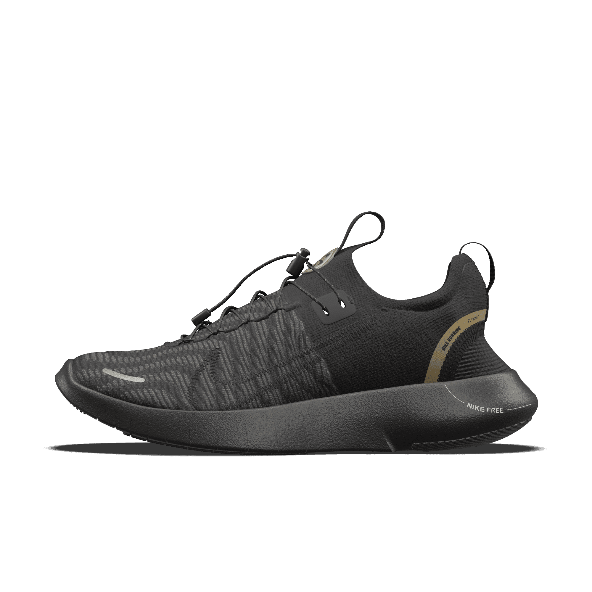 Nike Free RN By You custom 'Black'