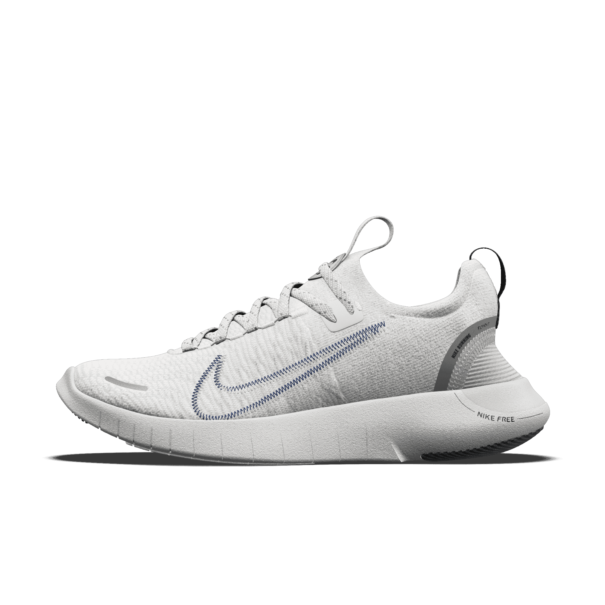 Nike Free RN By You Custom 'White'
