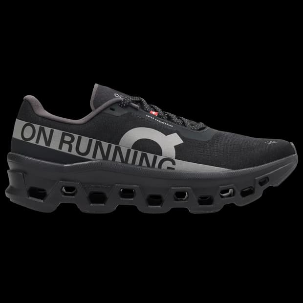 On Cloudmonster 'Black'
