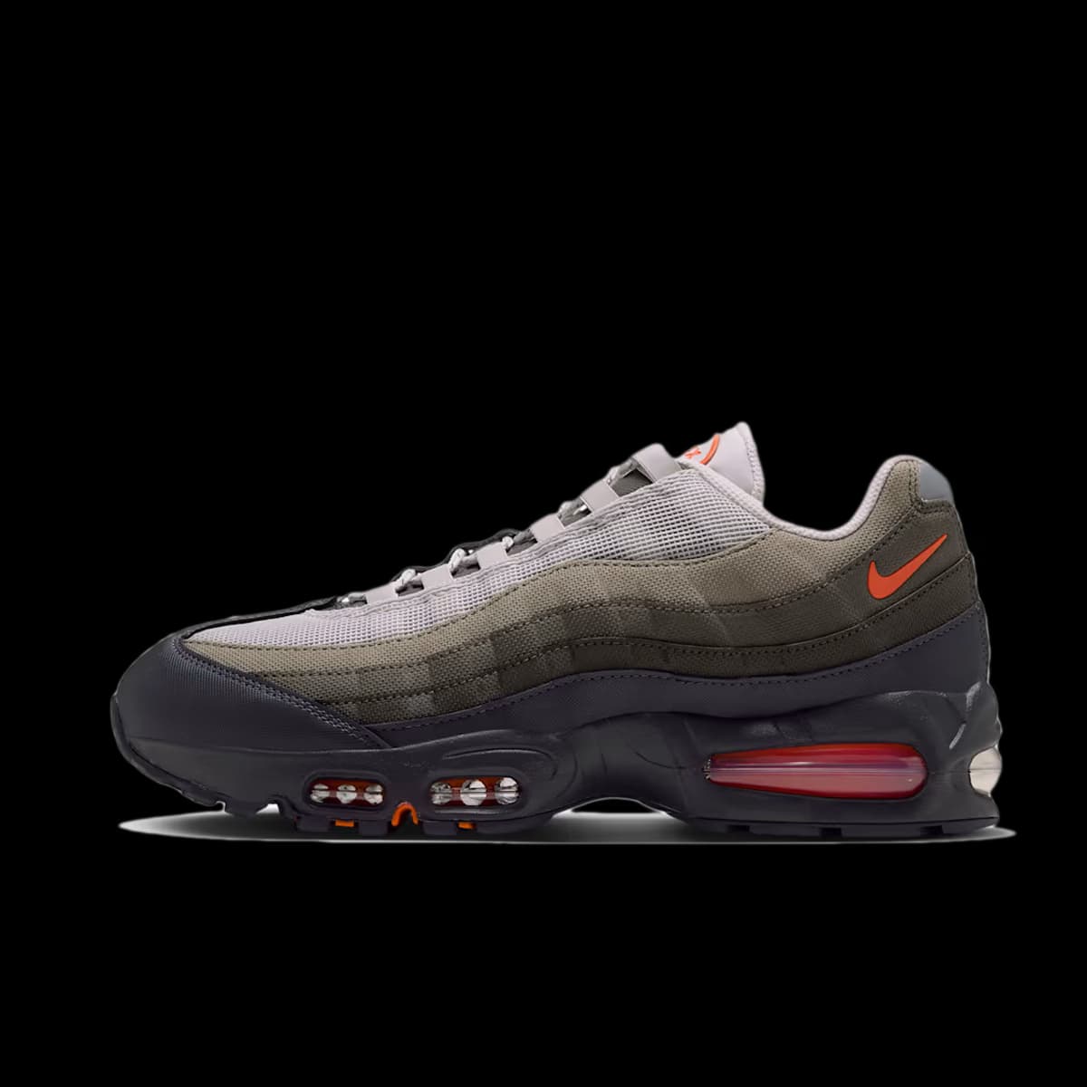 Nike Air Max 95 Big Bubble 'Dark Loden & Safety Orange'