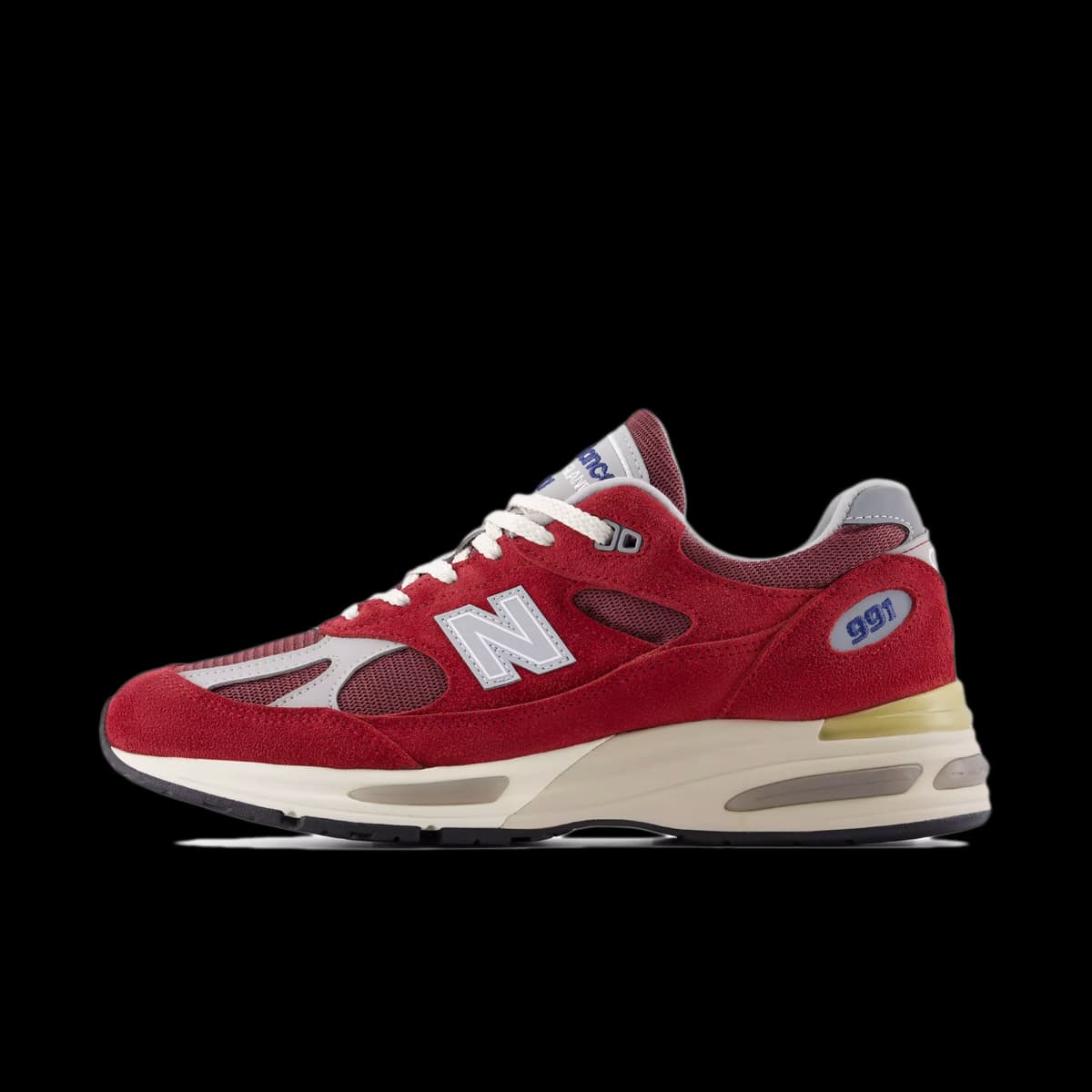 New Balance 991v2 Made in UK 'Karanda Red' - Vintage Sports Pack