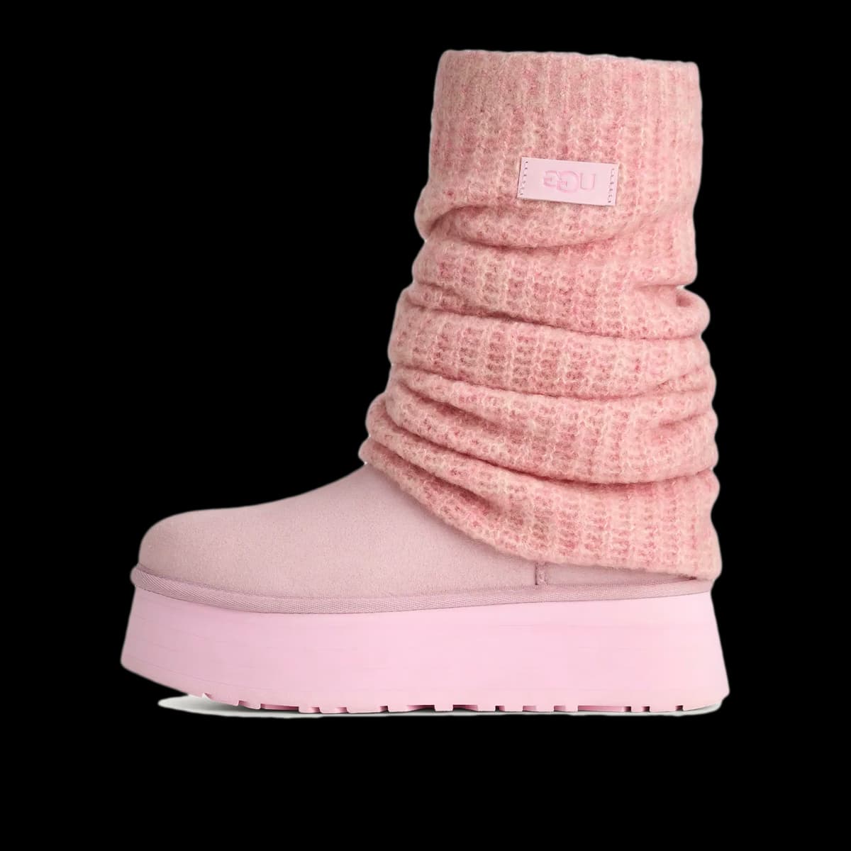 UGG® Classic Mini Dipper Legwarmer Boot 'Ribbon Candy'