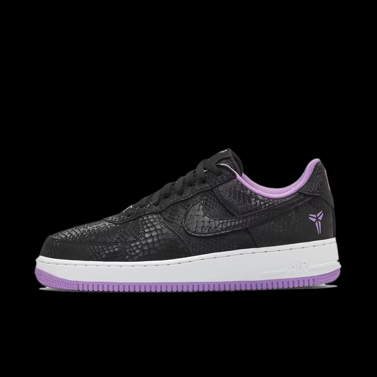 Kobe Bryant x Nike Air Force 1 Low 'Black & Purple Stardust'