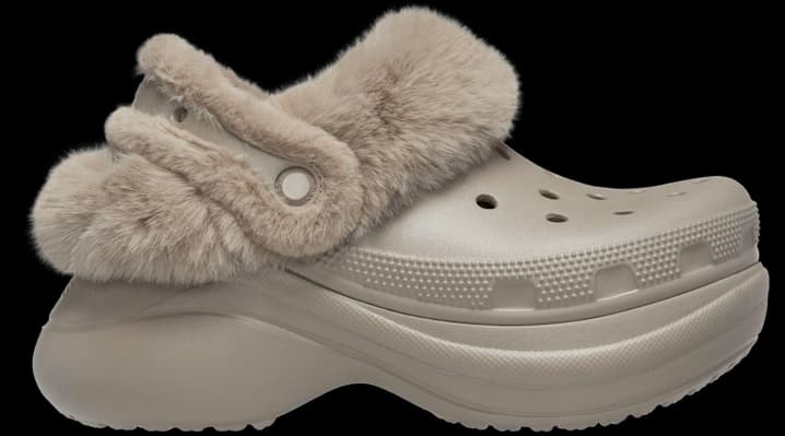 Crocs Bae Lined Clogs 'Mushroom'