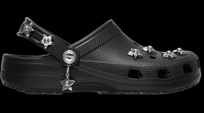Crocs Classic Metal Minis Clogs 'Black'