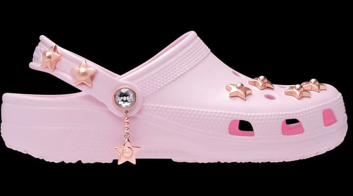 Crocs Classic Metal Minis Clogs 'Pink Milk'