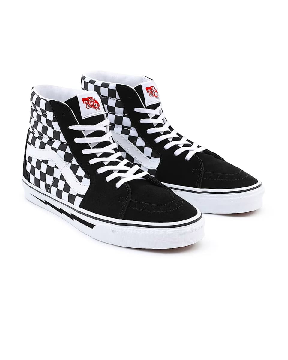 Vans Gepersonaliseerde Lightning Bolt Sk8-Hi