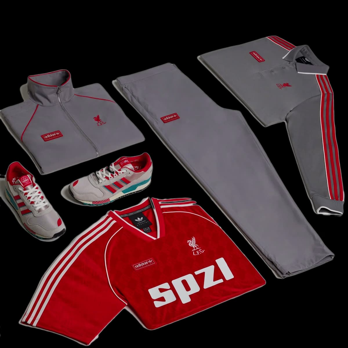 Liverpool F.C. x adidas SPZL Apparel Collection