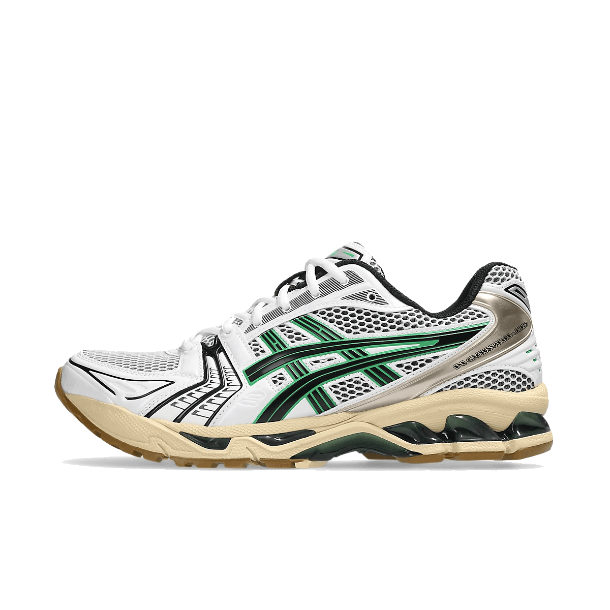 ASICS GEL-KAYANO 14 White & Hinoki Beige'