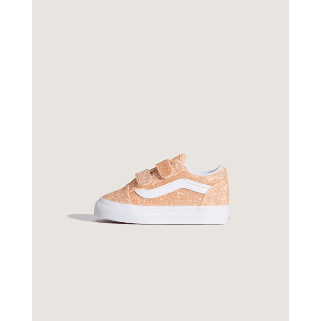 Vans Old Skool V GLITTER Apricot Glowunisex